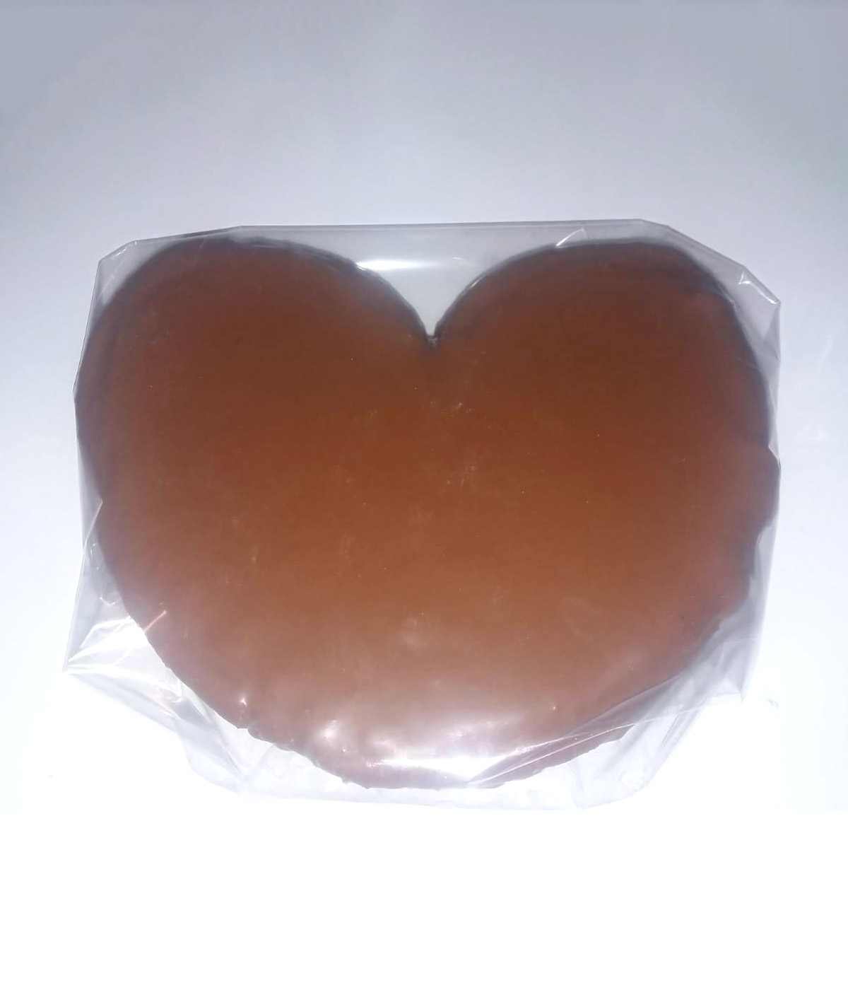 Palmera de natilla y chocolate